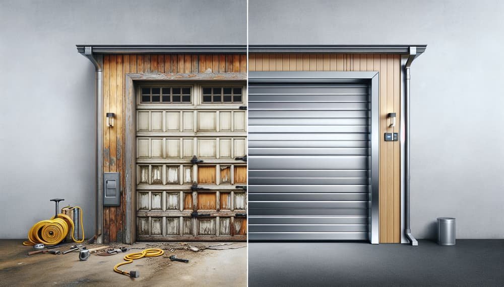 Garage door work in Holyoke  