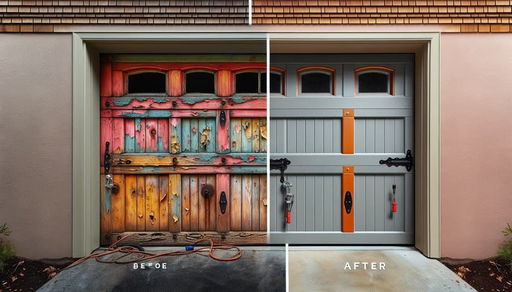 Garage door work in Chicopee