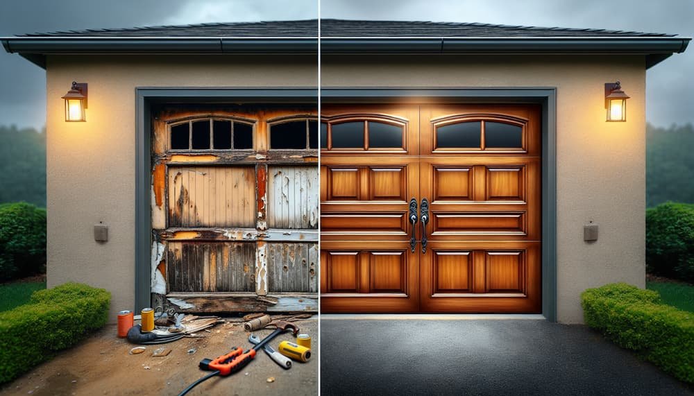 Garage door work in Westhampton