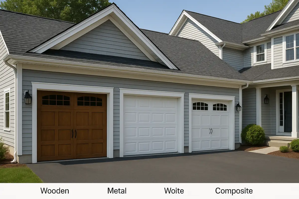 Understanding Different Garage Door Materials for Your Home in Holyoke, MA