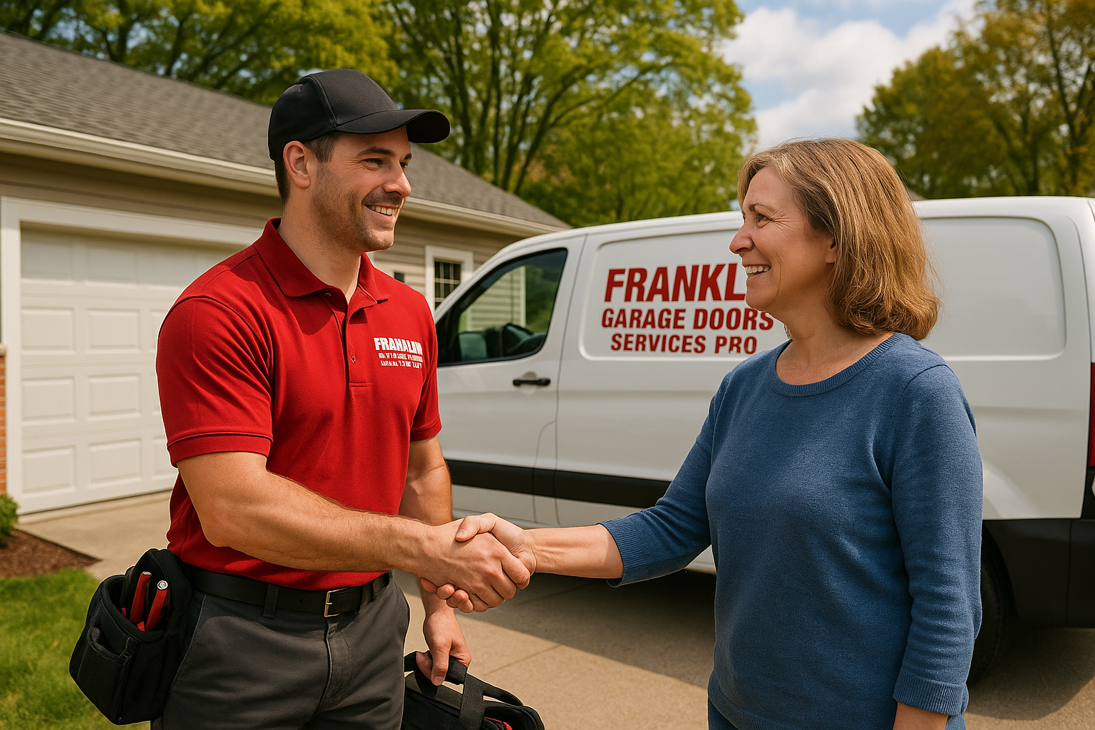 Garage door services in Blandford, MA