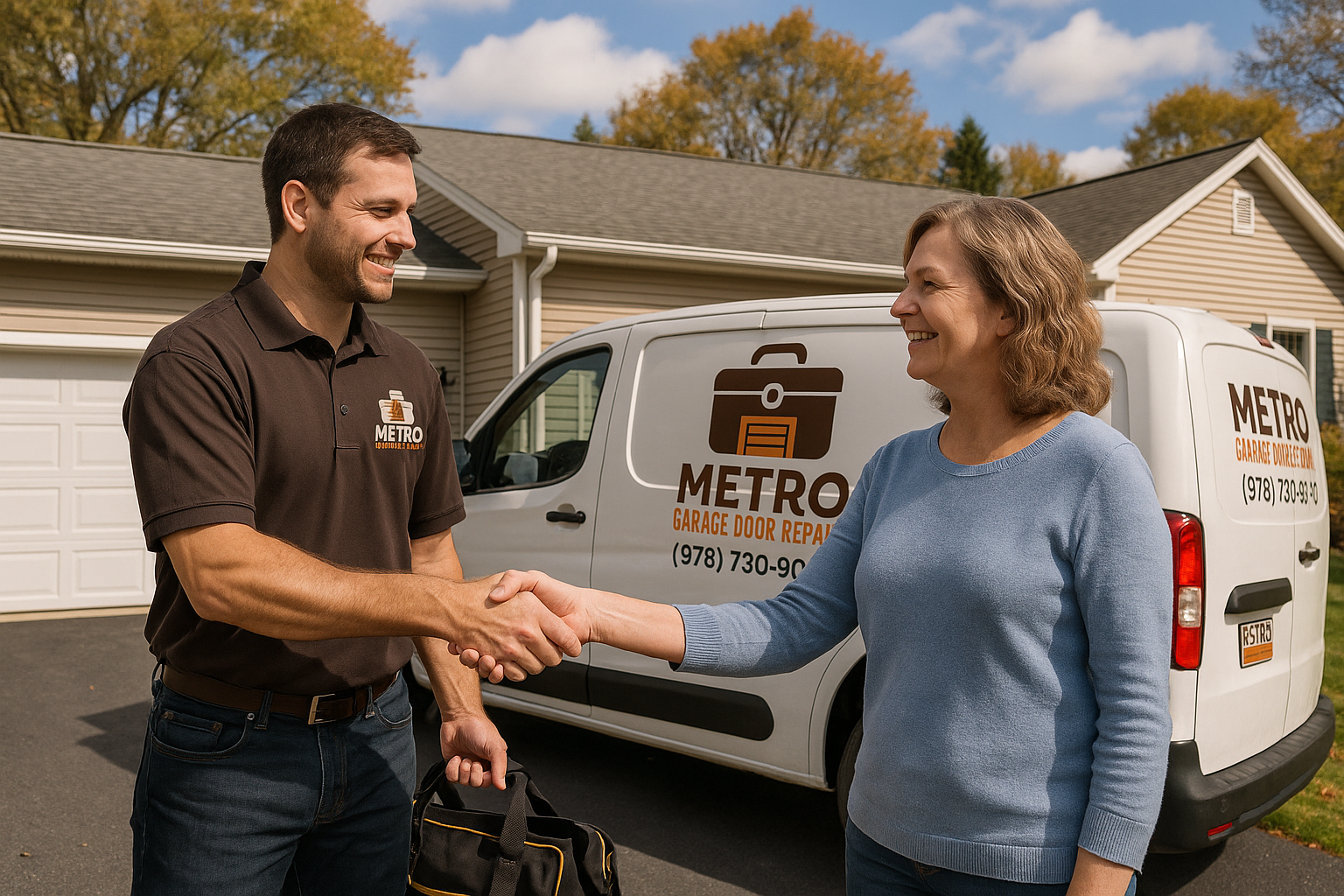 Garage door services in North Hadley, MA