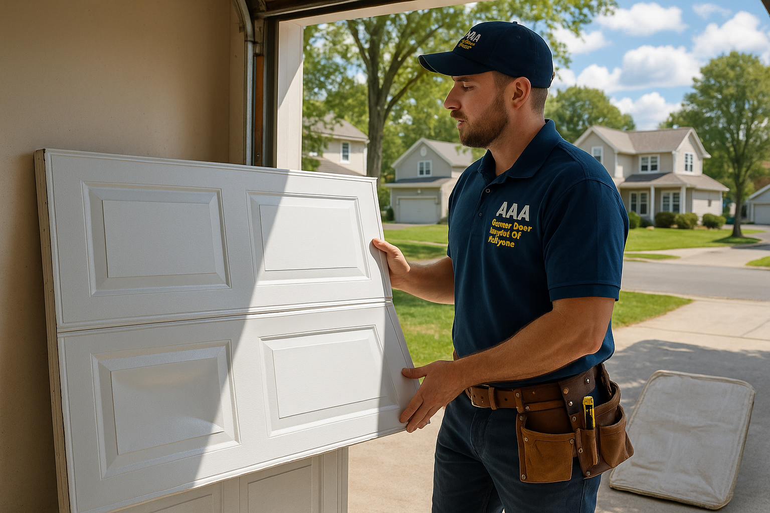 Garage Door Panel Replacement in Holyoke  