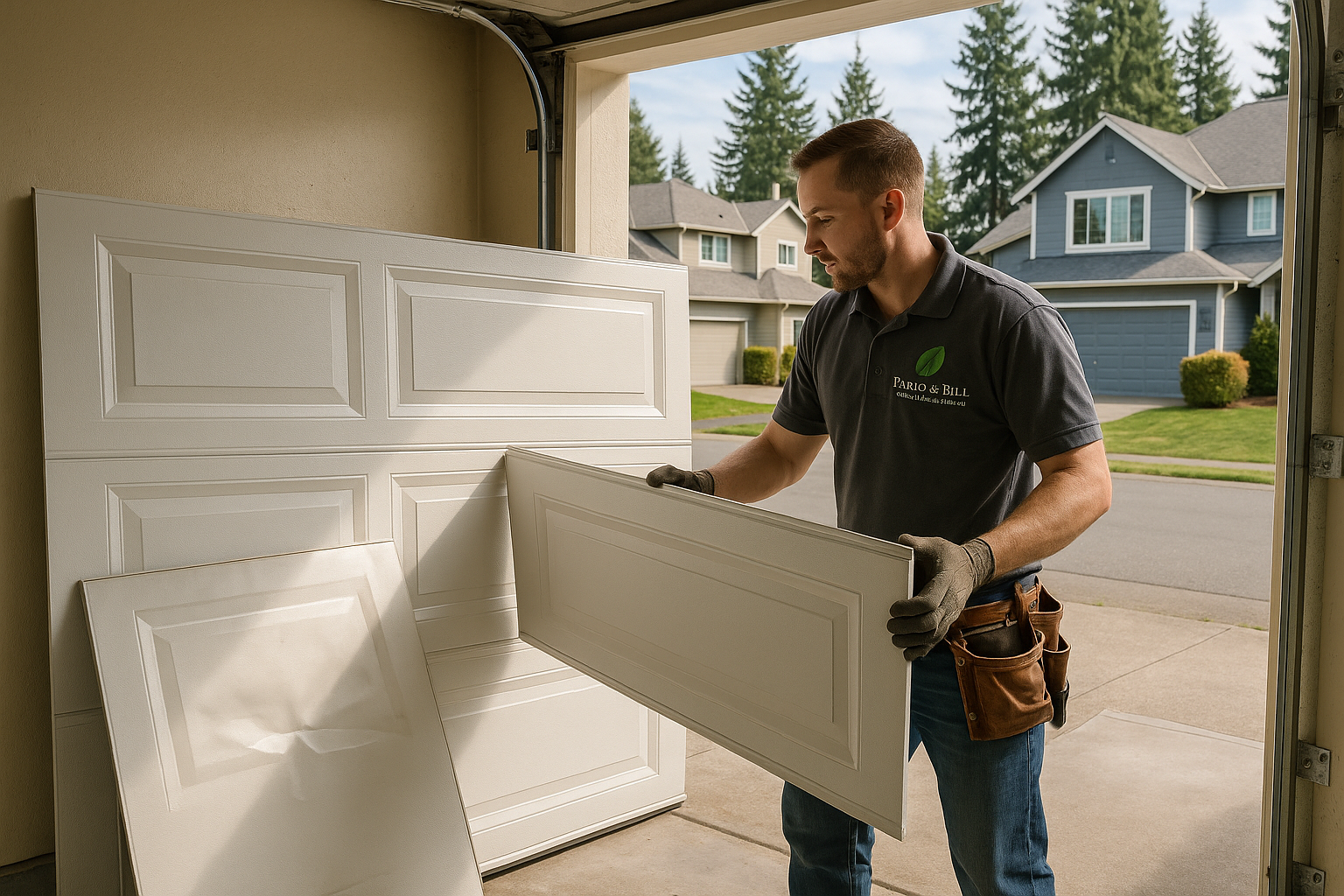 Garage Door Panel Replacement service in Ware