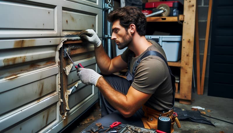 Garage Door Panel Replacement service in Pelham