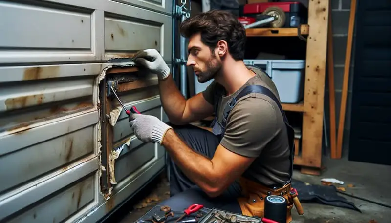 Garage Door Panel Replacement — Holyoke  