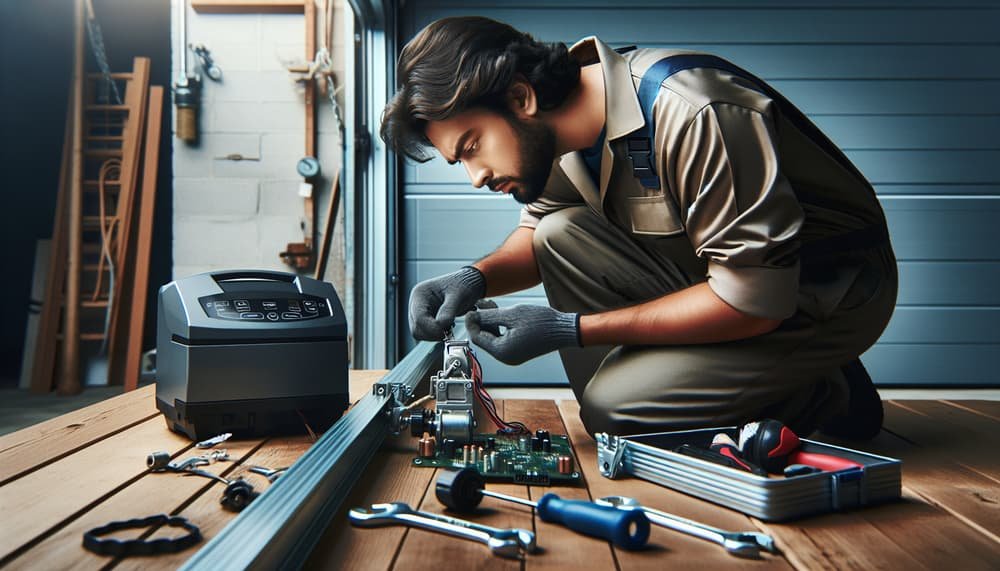Garage door work in Williamsburg