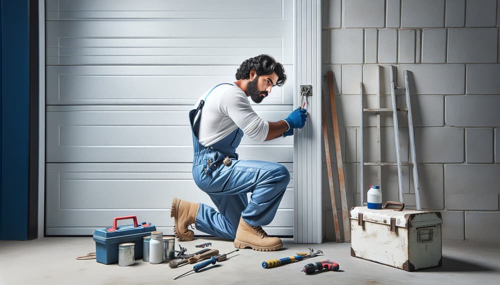 Garage door work in Ludlow