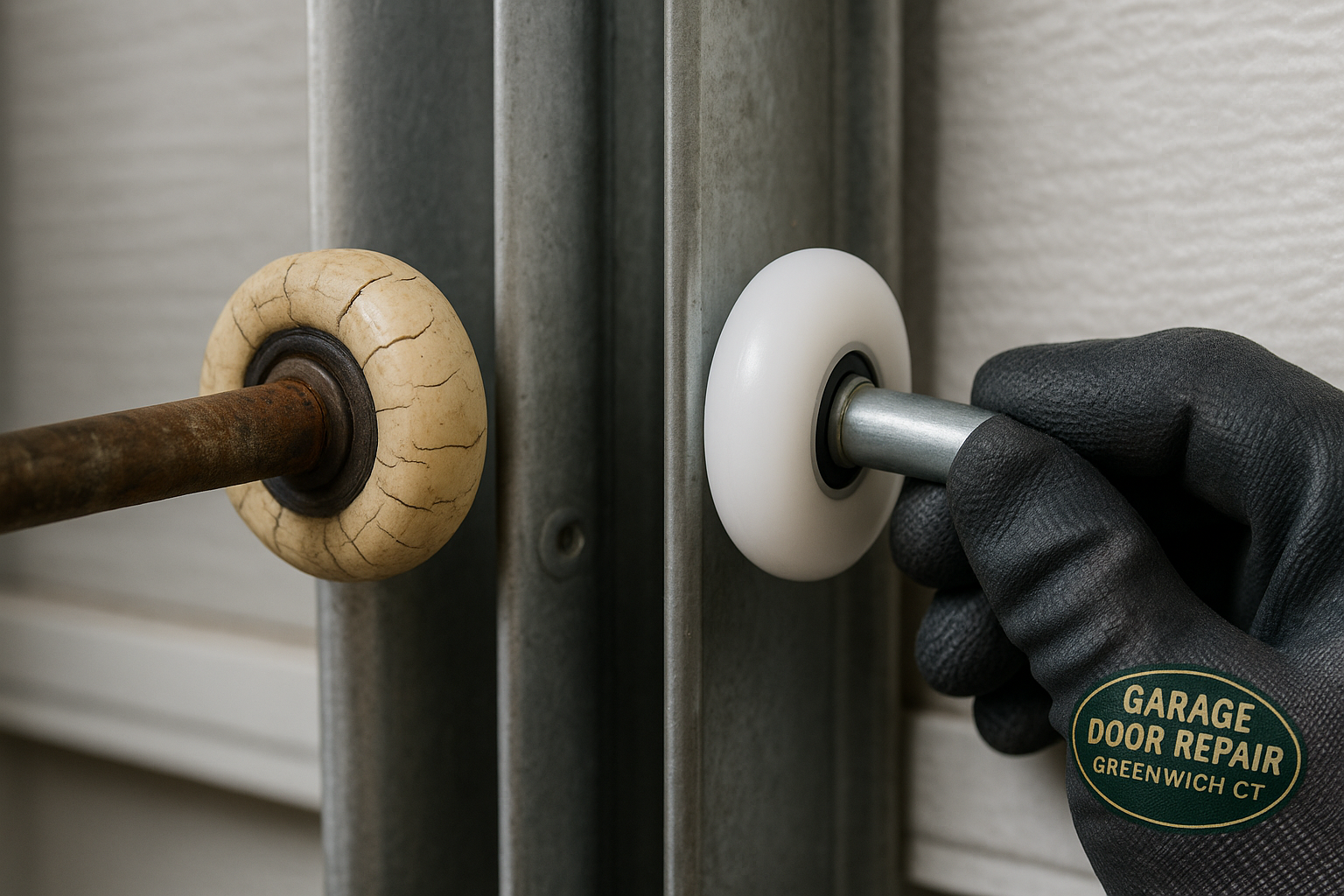 Garage Door Roller Replacement service in Hatfield