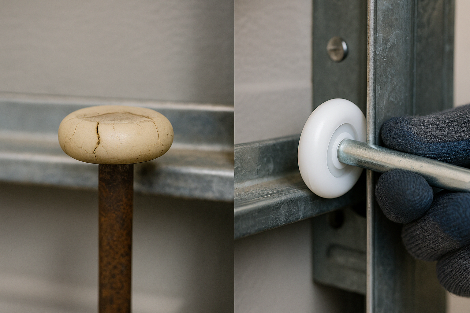 Garage Door Roller Replacement service in Southwick