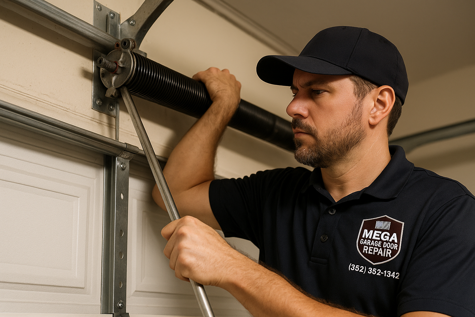 Garage Door Spring Repair service in Northampton