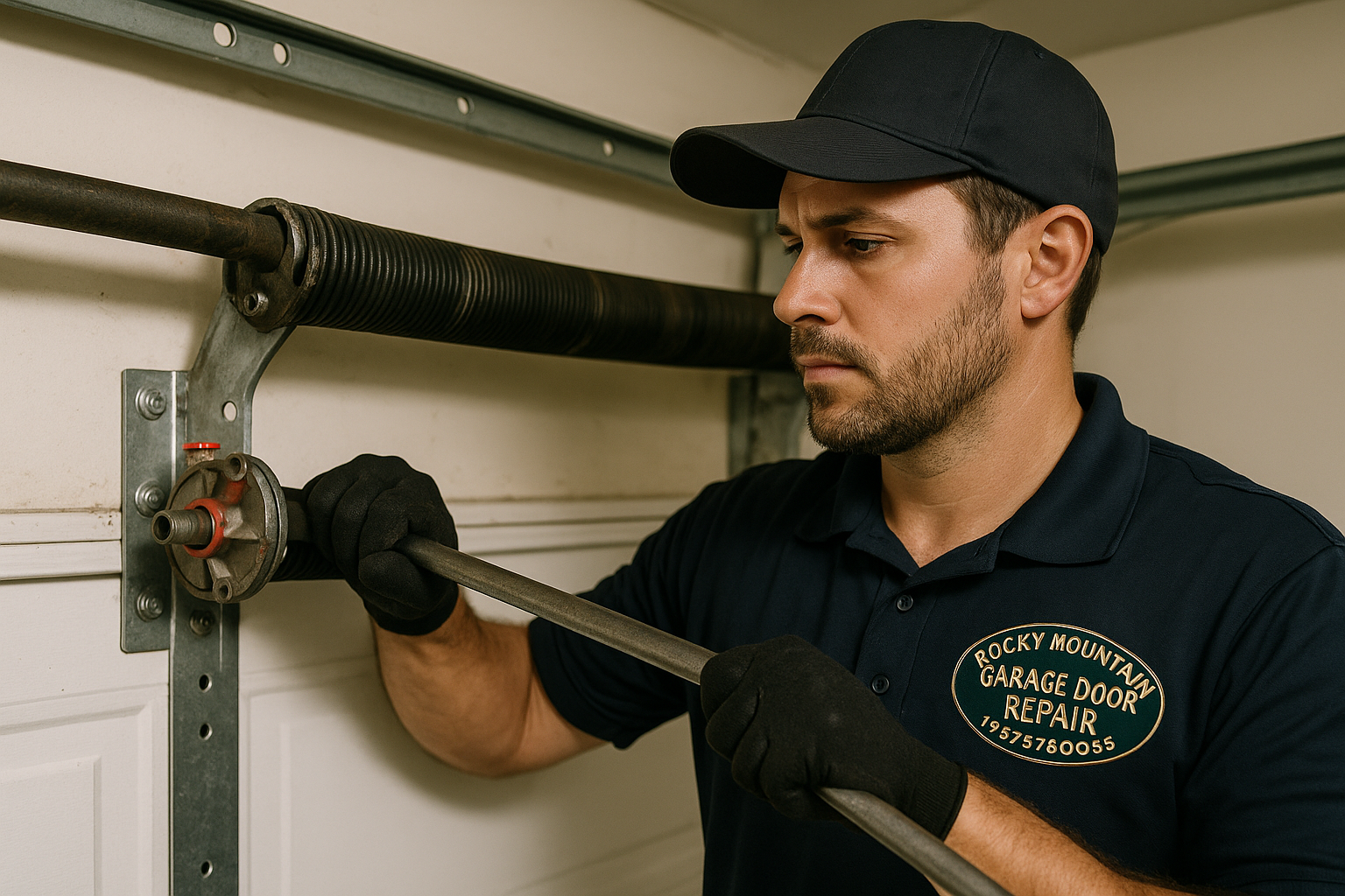 Garage Door Spring Repair service in Hampden