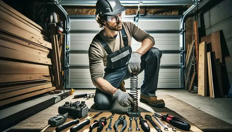 Garage Door Spring Repair — Hadley