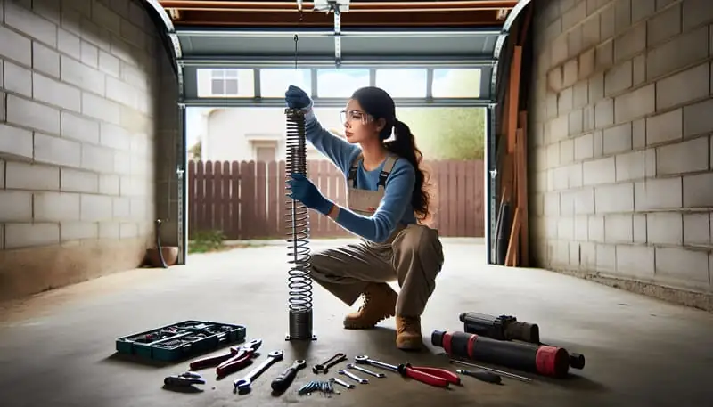 Garage Door Spring Repair — Holyoke  
