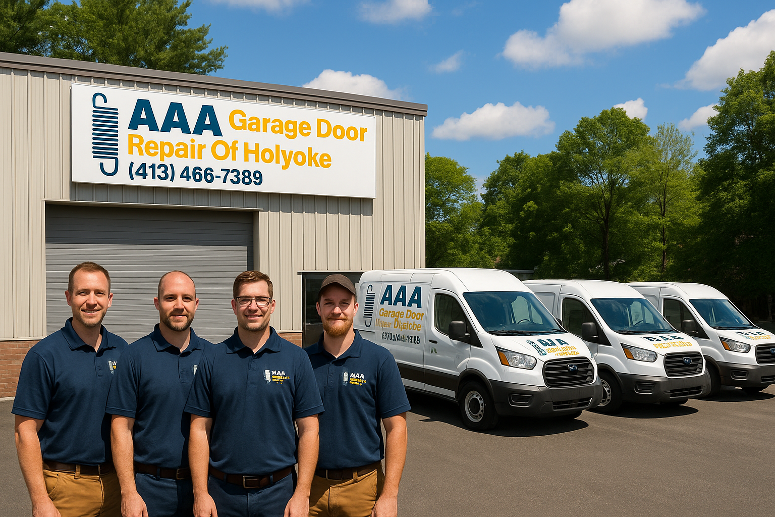 Professional garage door service in Holyoke  
